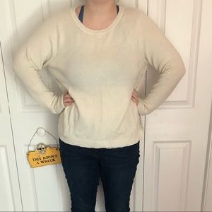 Cream colored sweater